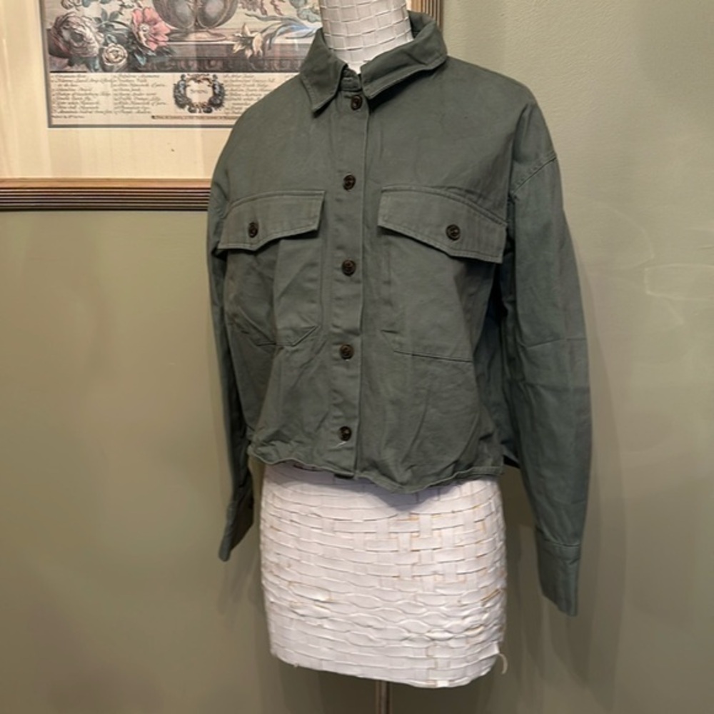 Vero Moda Oversized crop jacket Small